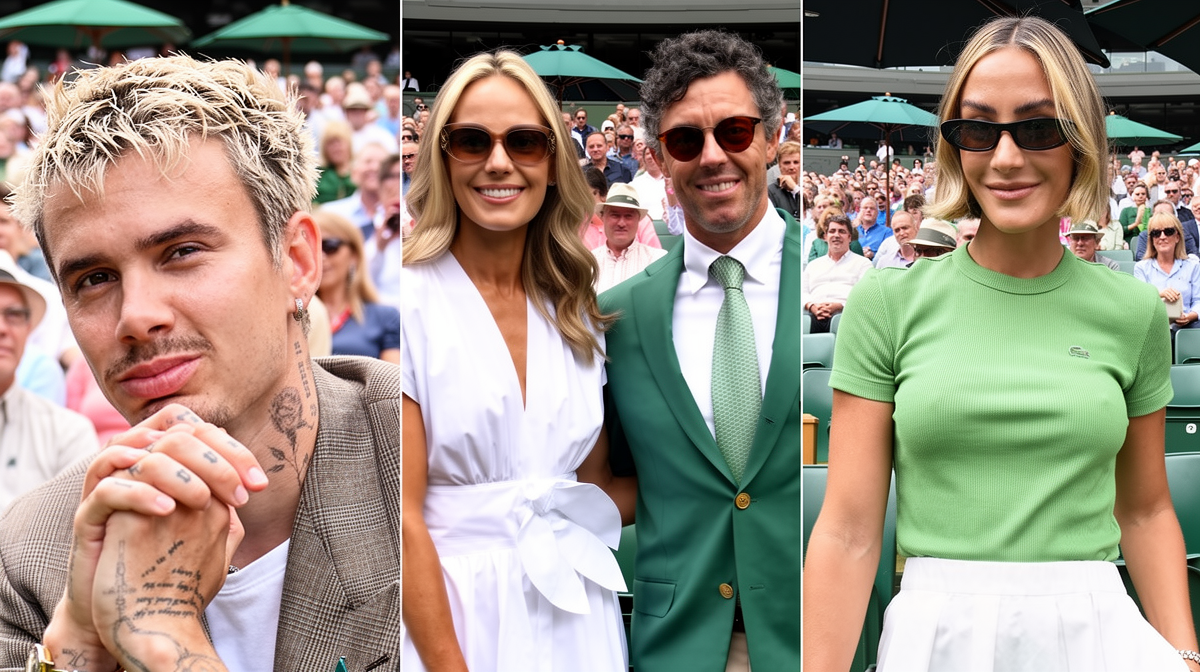 TOP1体育平台 - 24小时直击 | Wimbledon 2026 第3日：、Rory McIlroy与Frankie Bridge 现场观战 - TOP1体育 文章配图